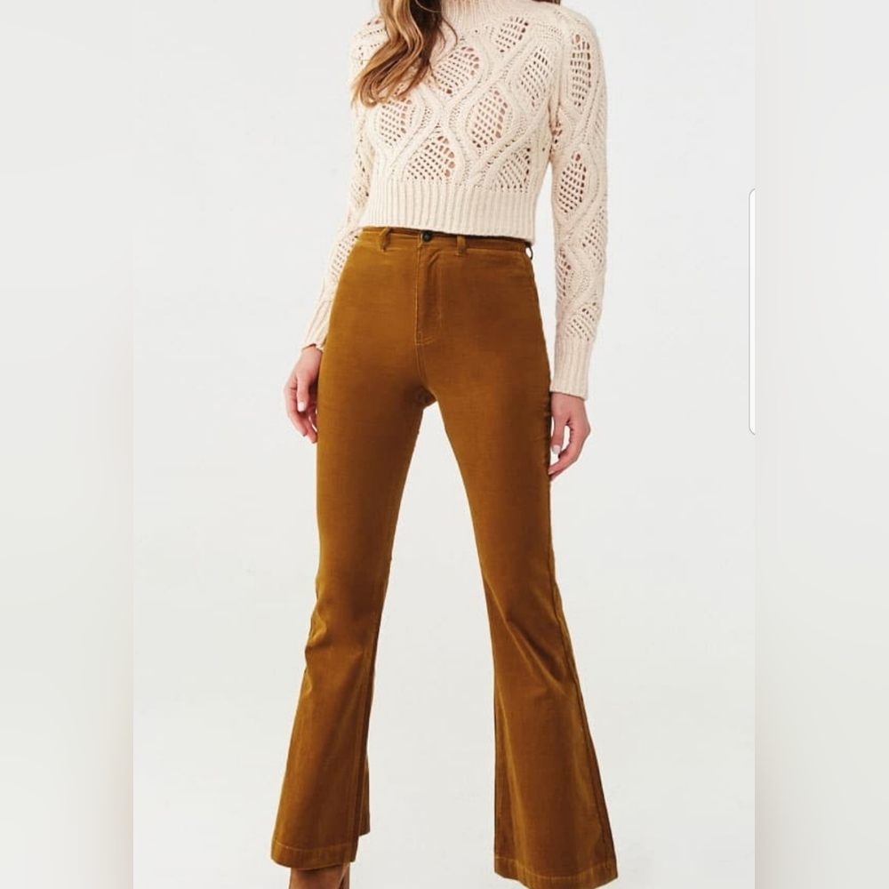 Forever 21 || 70s Retro || Wide-leg Corduroy flare jeans